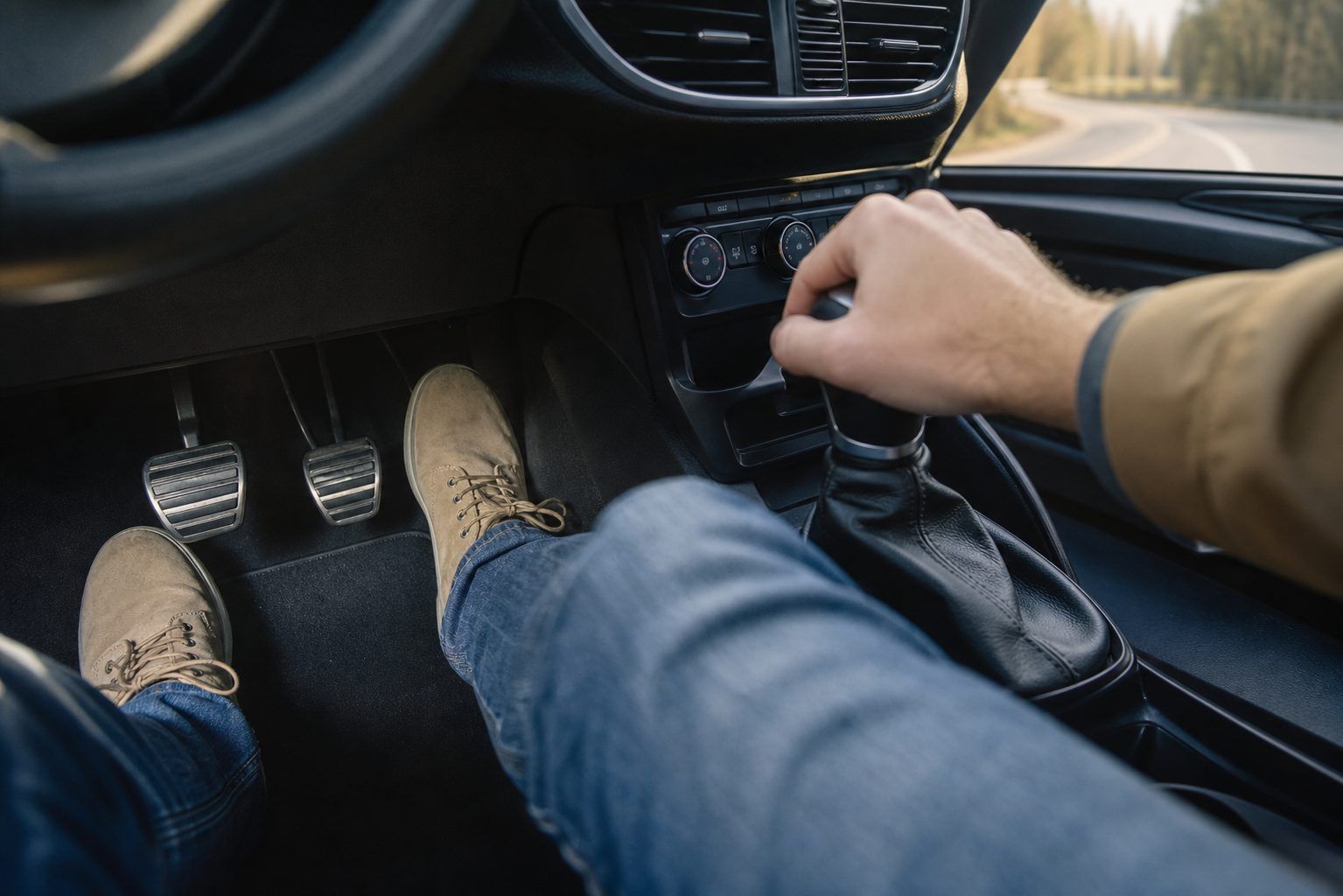Freiner, accélérer et changer de vitesse sans gestes brusques