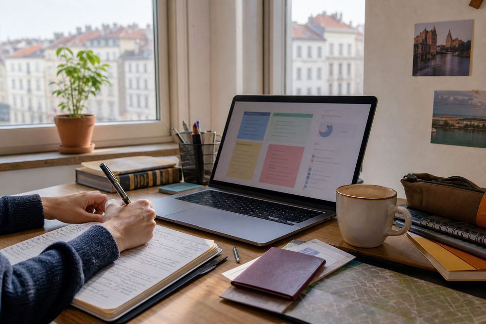 Apprendre une langue en Erasmus+ demande une vraie méthode