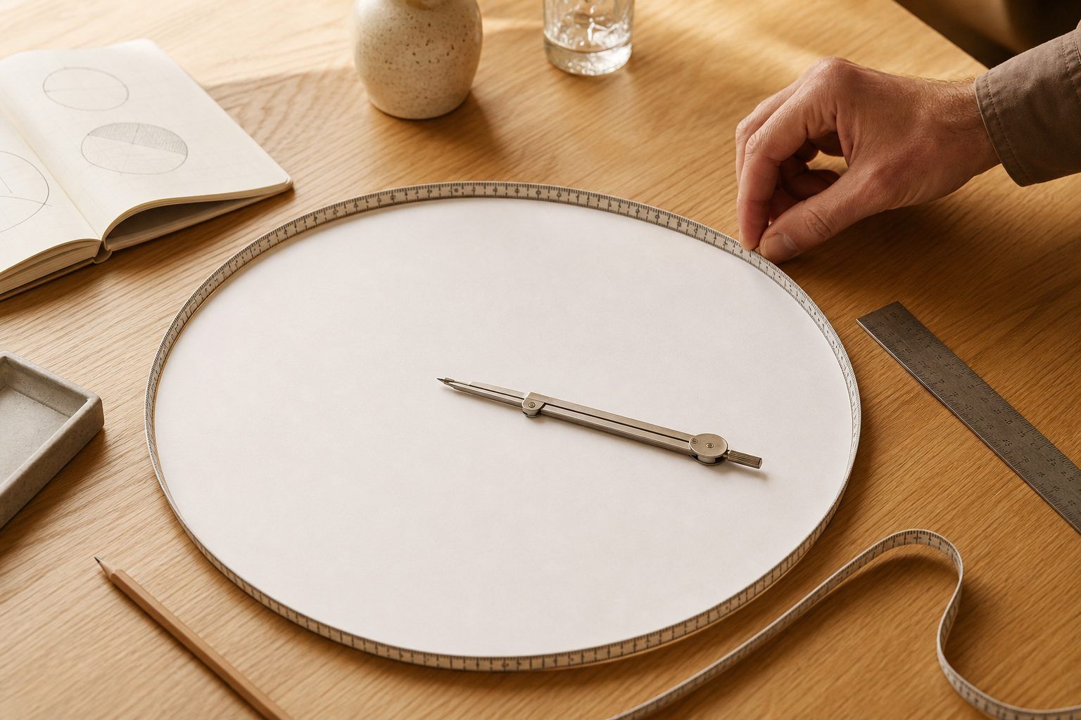 Calcul de la surface avec le diamètre ou la circonférence