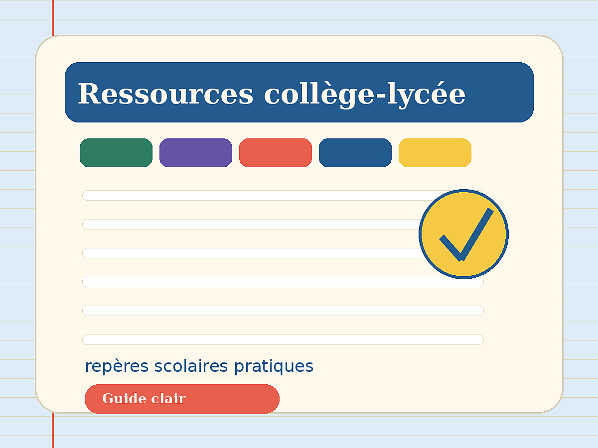Ressources collège-lycée