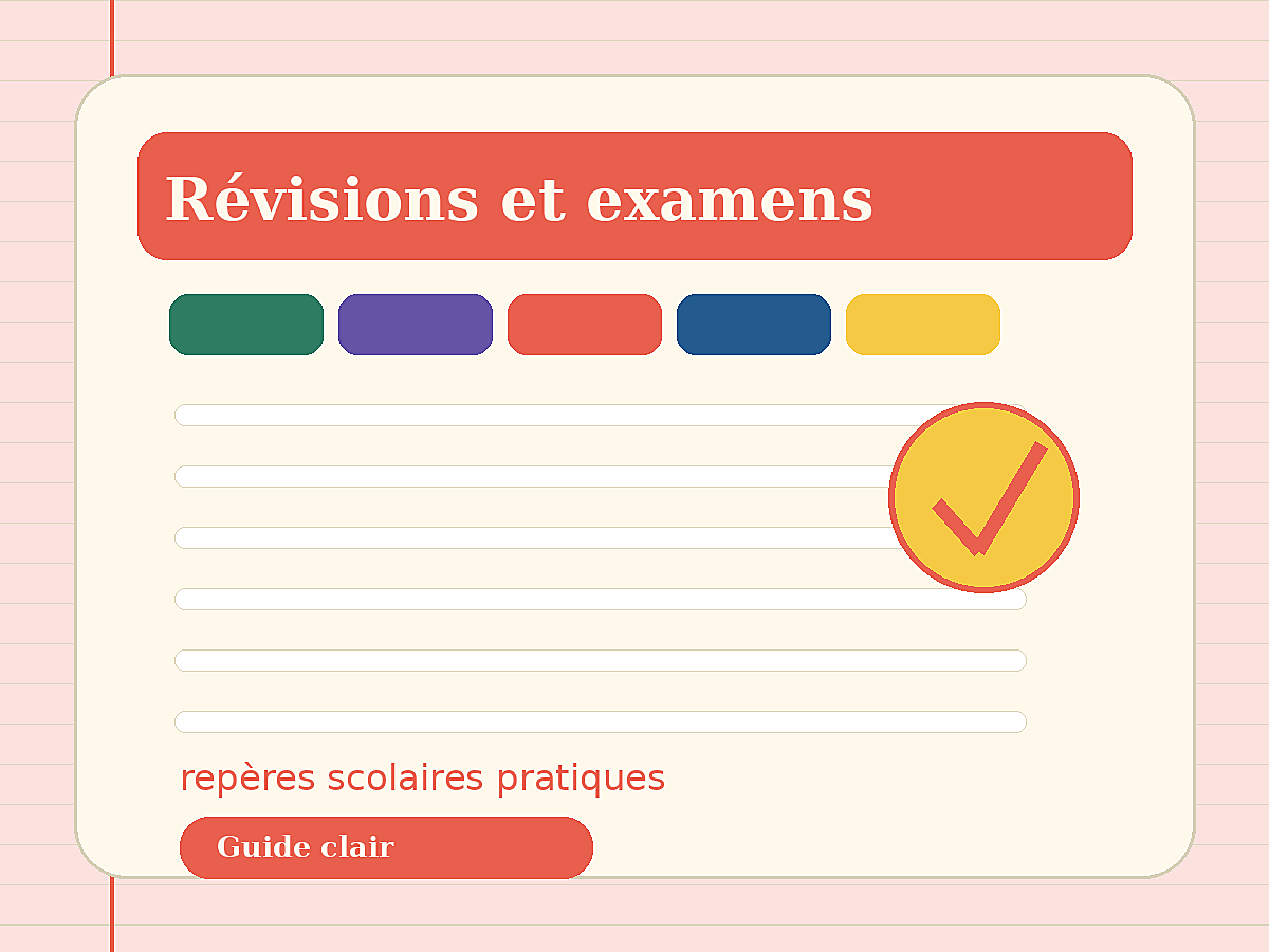 Révisions et examens