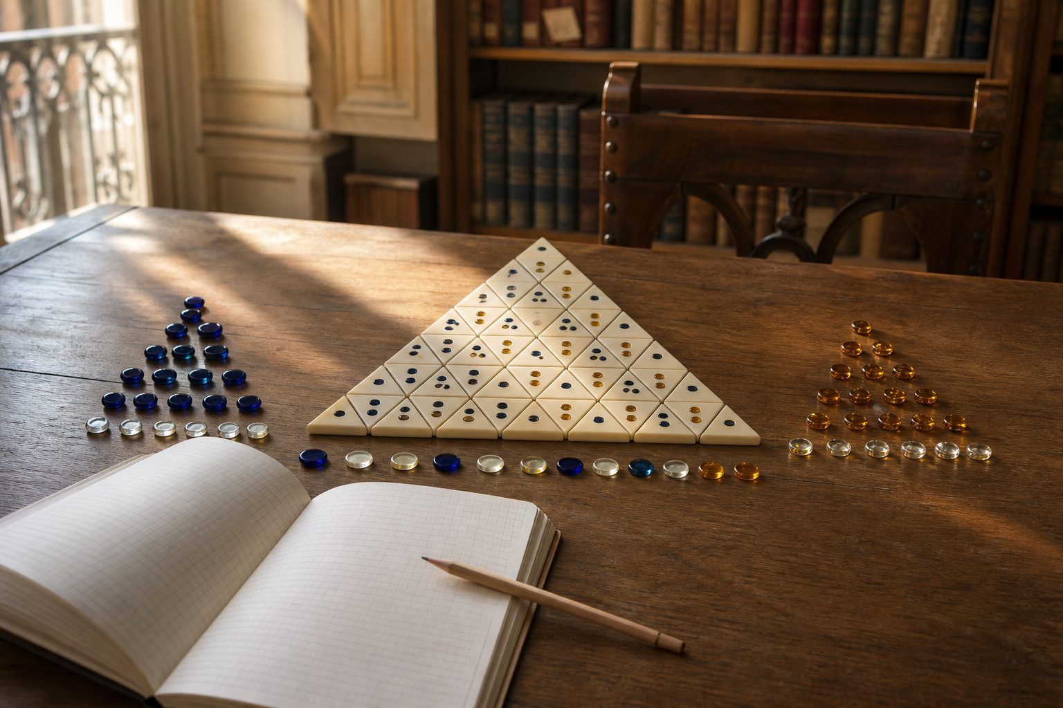 Propriétés des coefficients binomiaux : symétrie, Pascal et sommes