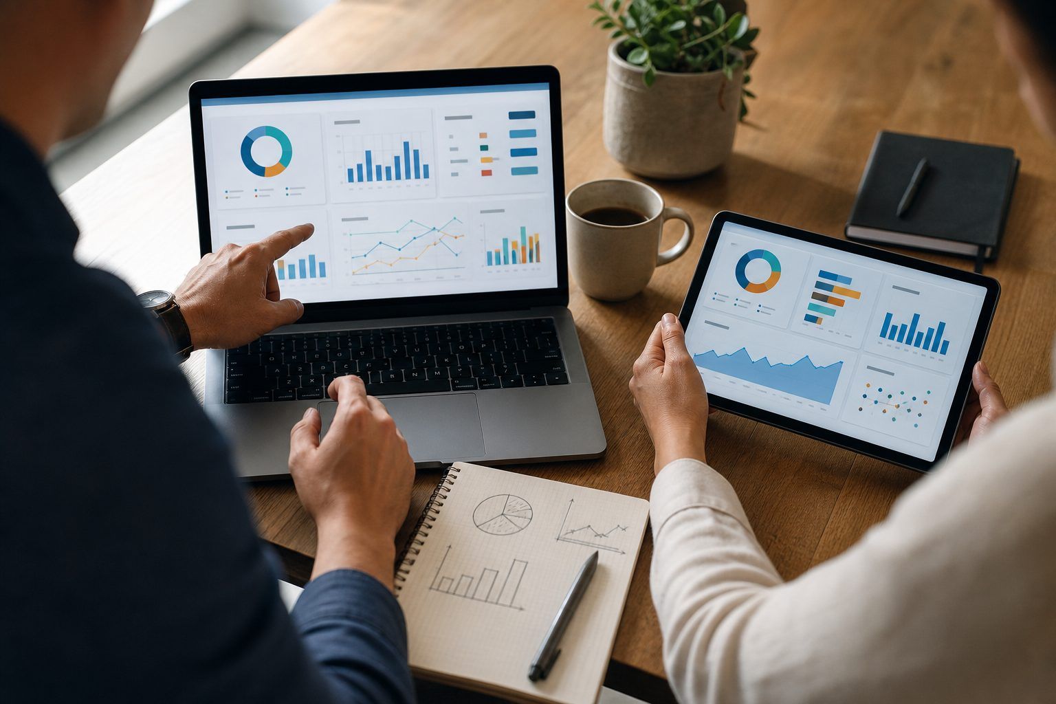 Quels indicateurs mettre dans un tableau de bord : exemples comparés