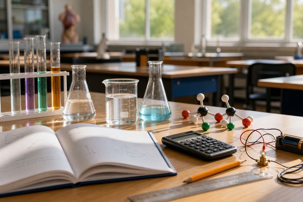 La physique-chimie : cours, méthodes et orientation