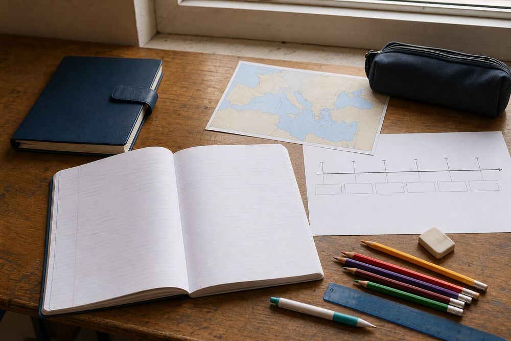 Le programme de 6ème en histoire s’éclaire avec la géographie