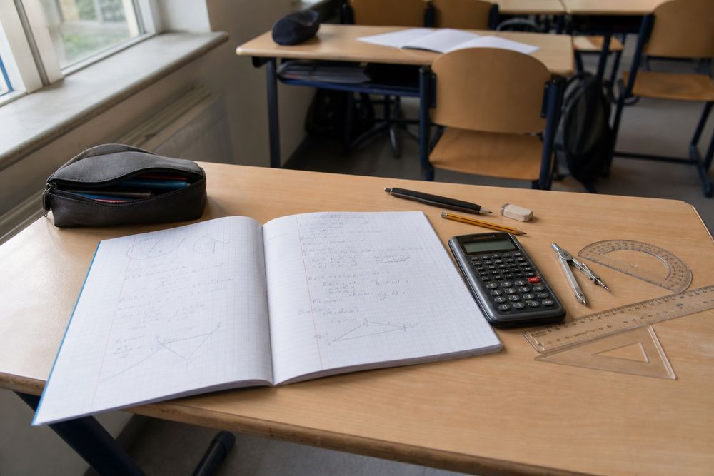 Le programme de mathématiques de 4ème structure l’année