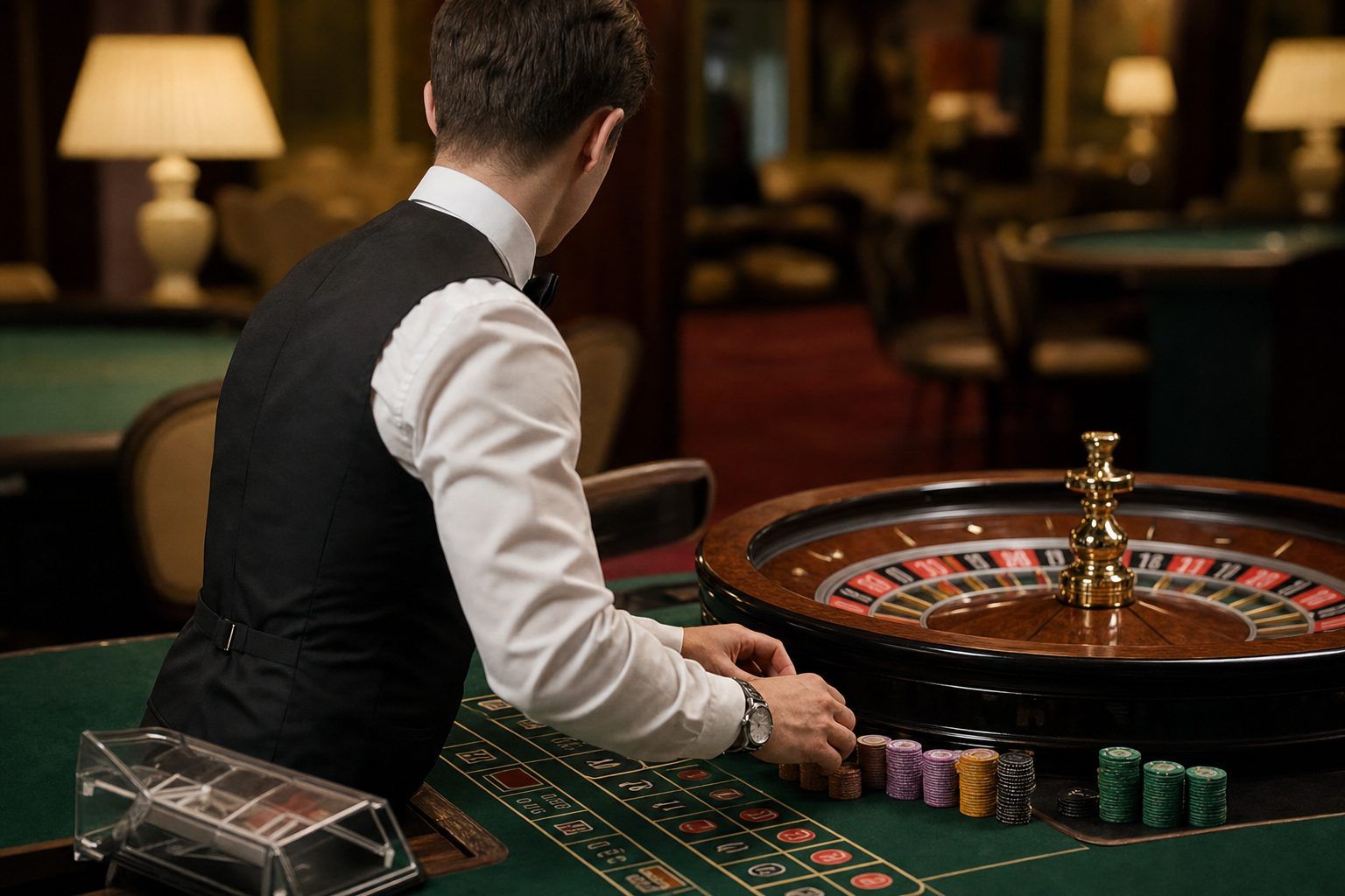 Métier de croupier : missions, conditions de travail et perspectives