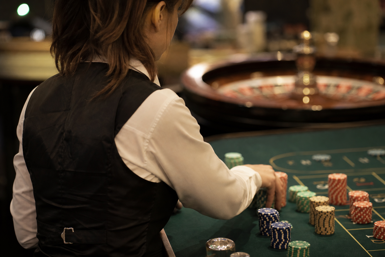 Quel salaire un croupier peut-il espérer au début de sa carrière ?